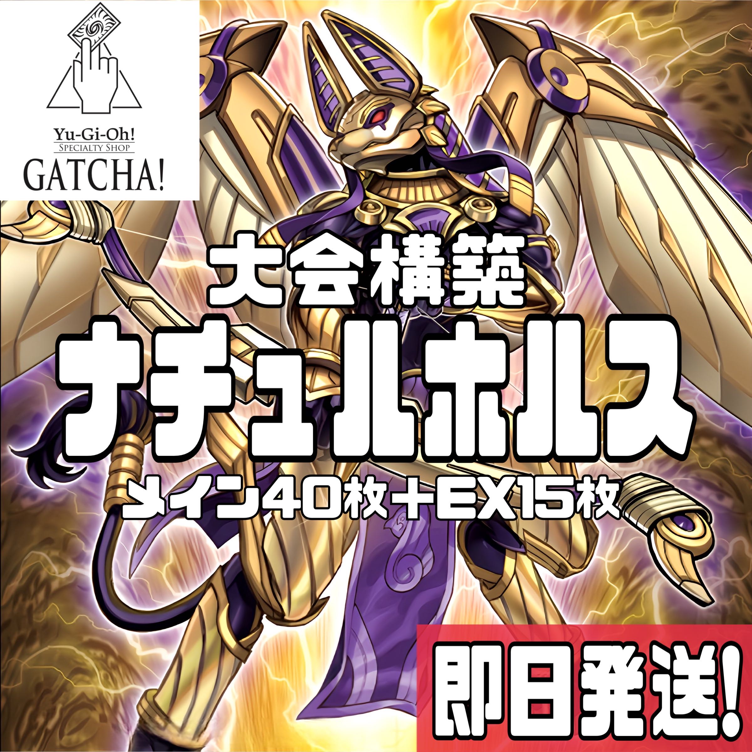 即日発送！大会用【ナチュルホルス】デッキ 遊戯王 ホルスの栄光