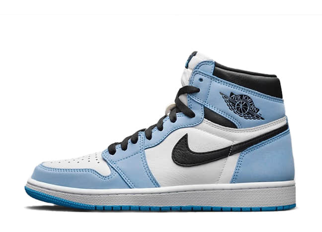 ナイキ エアジョーダン 1 レトロ ハイ Og ホワイト/ユニバーシティ