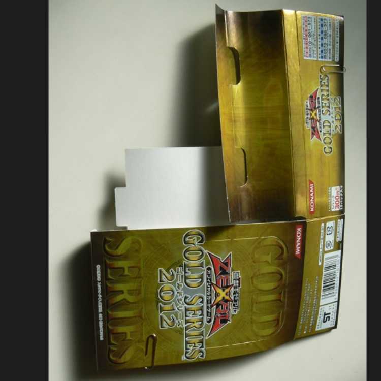 遊戯王「ゴールドシリーズ2012」空き箱 ※注意※商品名の横に 1枚 と表示