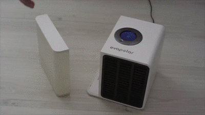 あなたの周囲だけ潤って冷える。USB電源パーソナルクーラー「Evapolar