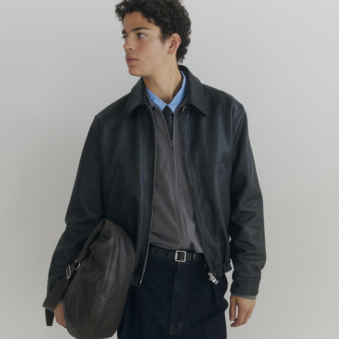 YOKE×吾亦紅】LEATHER ZIP BLOUSON Exclusive｜GARDEN｜ - mix.tokyo