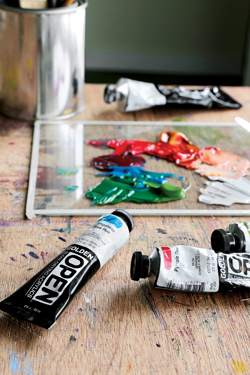 ゴールデンから新絵具登場！オープン・ソーフラット