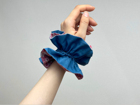 リバーシブル シュシュ | ソーイングオアシス | ミシン作り方動画