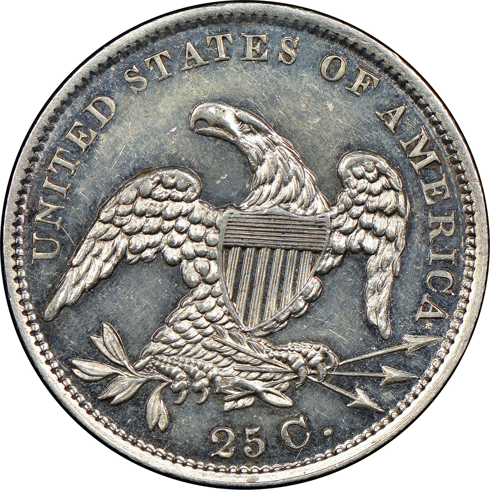 1833 25C MS | Coin Explorer | NGC