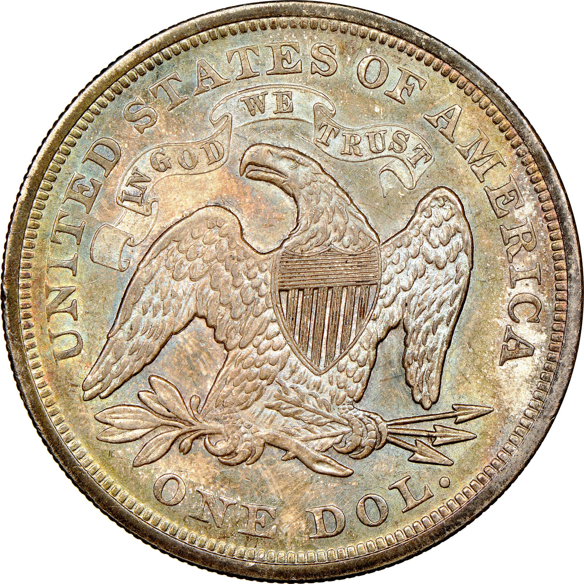 1871 $1 MS | Coin Explorer | NGC