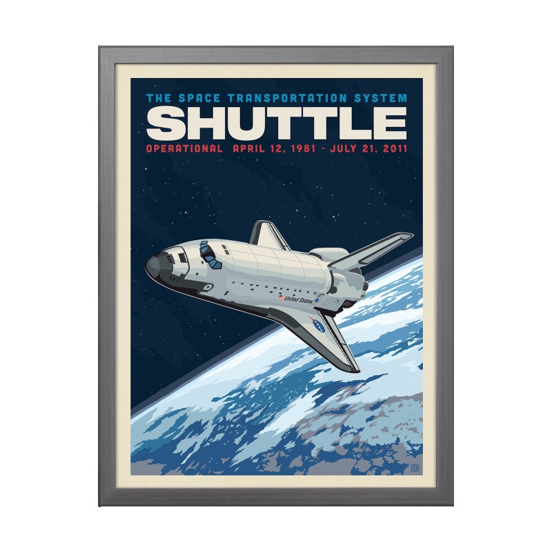 NASA1981年スペースシャトルポスター