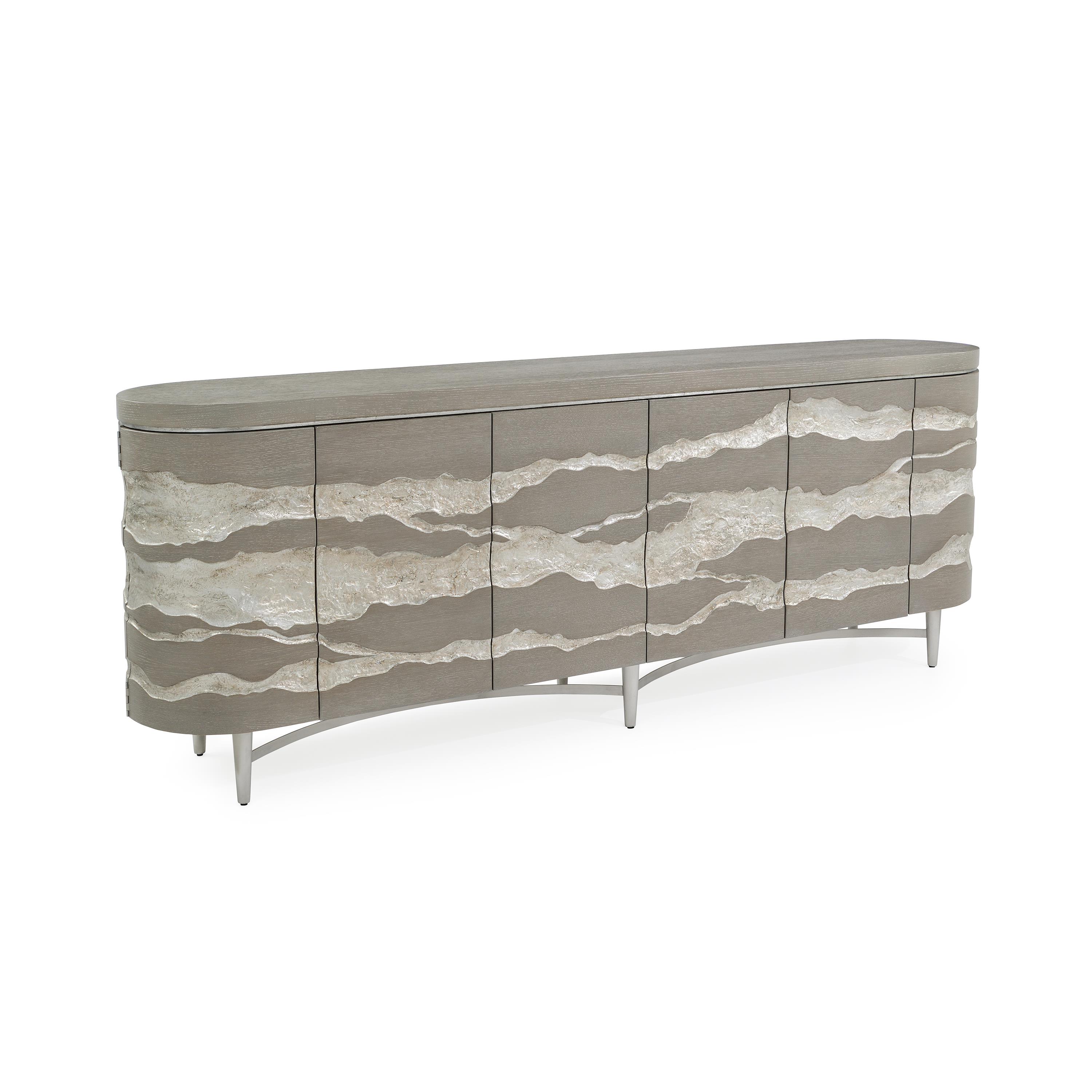 HD-34.5Hx94Wx18D ALPINE CREDENZA