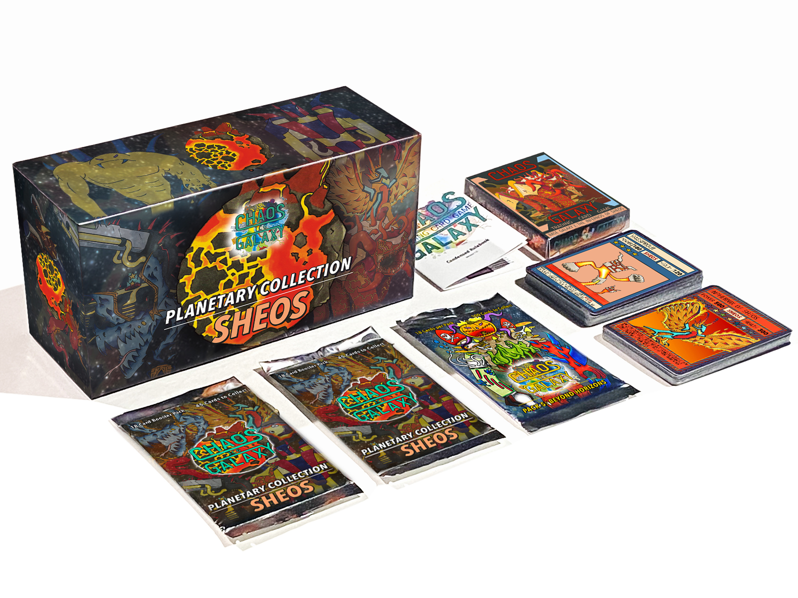 Chaos Galaxy TCG: Planetary Collection Sheos - Booster