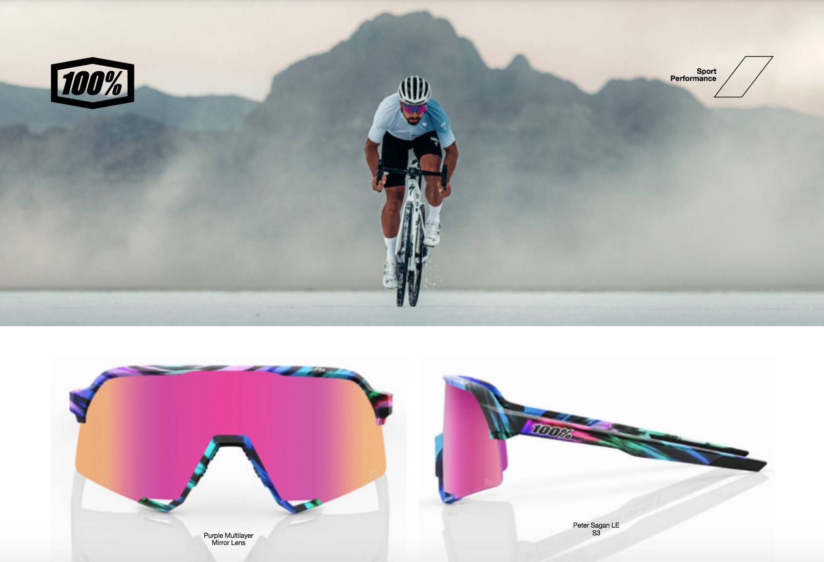 Peter Sagan, 100% Launch Colorful Limited-Run Sunglasses | GearJunkie