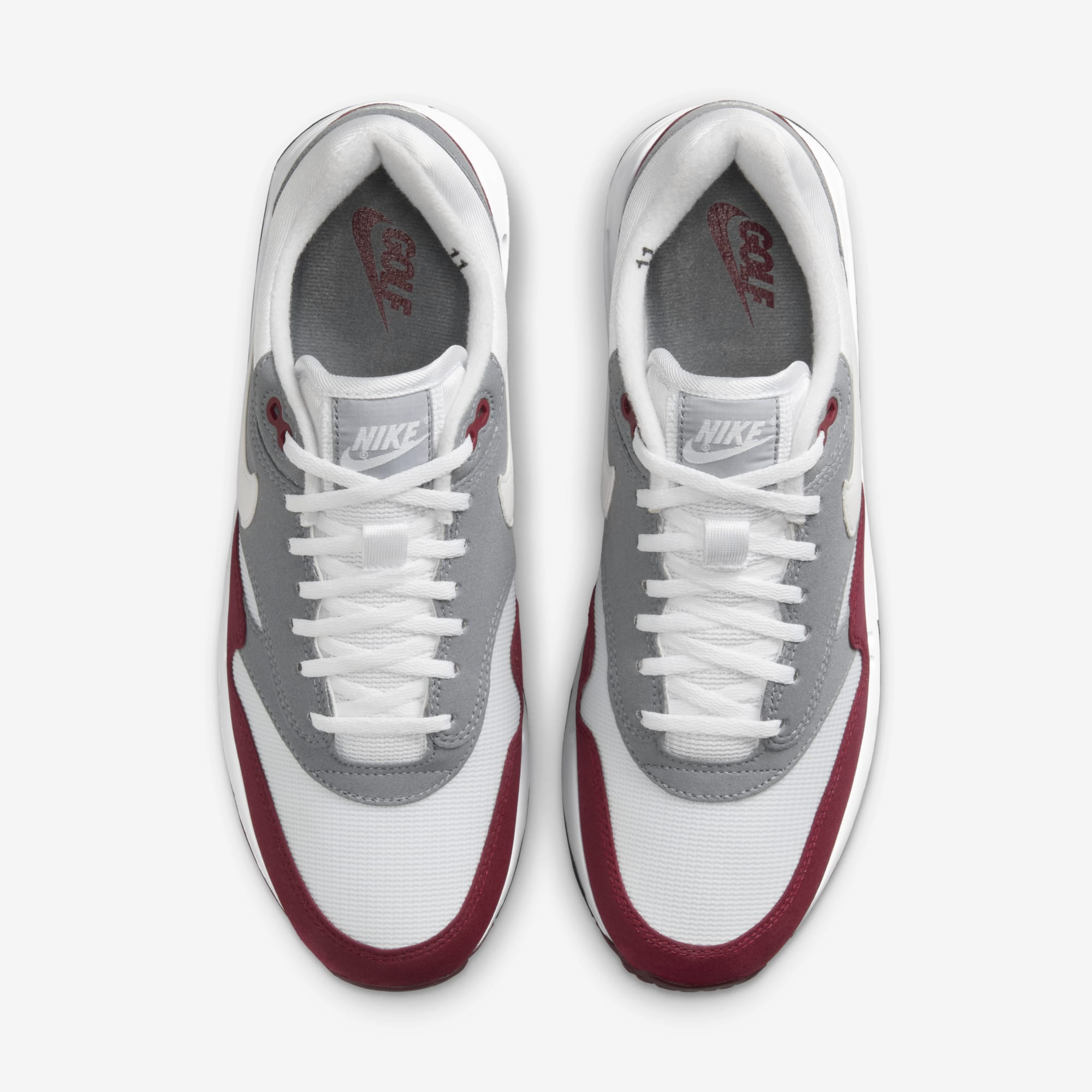 Nike Air Max 1 Golf Team Red/Cool Grey/Black/White DV1403-600