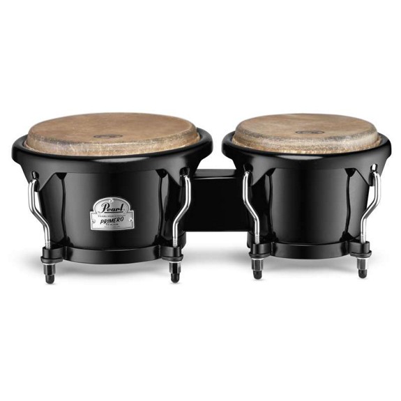 Pearl Primero Fiberglass Bongos - Bistre Black | Steve Weiss Music