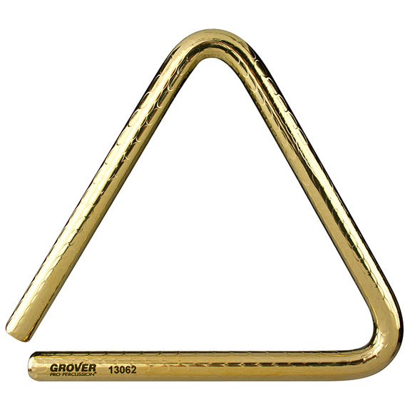 Grover Bronze Pro Hammered Triangle | Steve Weiss Music