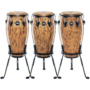 Meinl Marathon Designer Series Congas - Leopard Burl | Steve Weiss