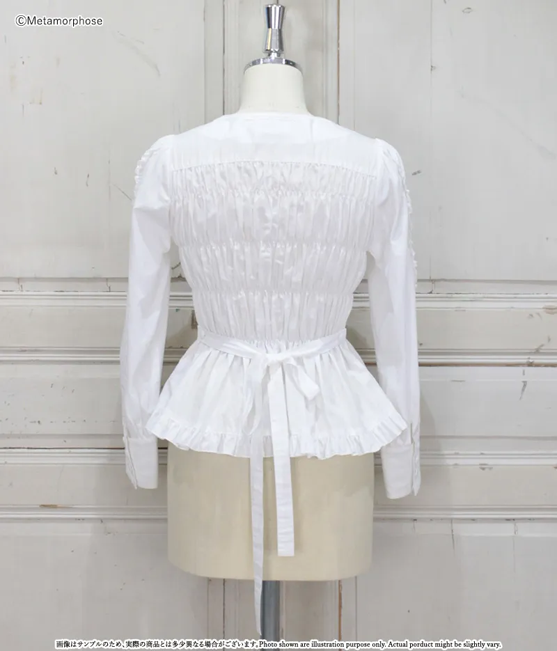 スクエアカラー2WAYブラウス - ブラウス、カットソー、カーディガン