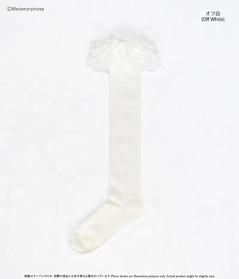 ラッセルレースオーバーニー | metamorphose temps de fille - gothic