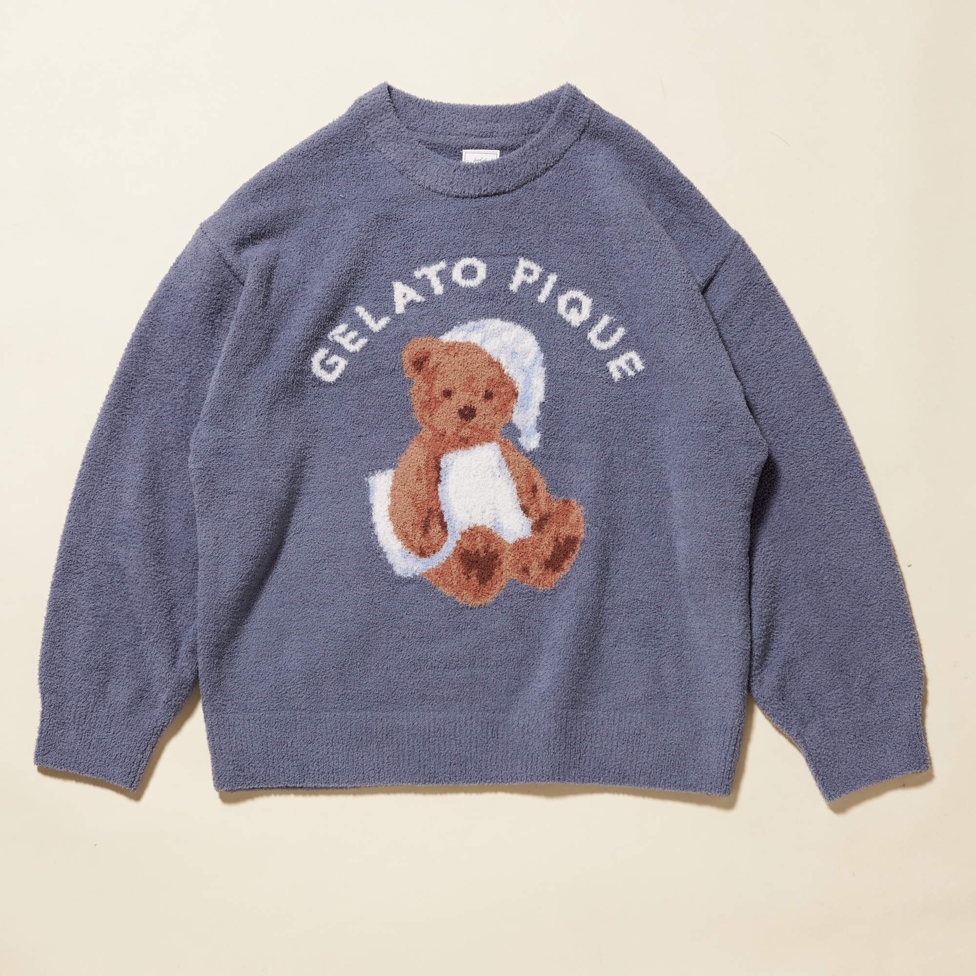 WOMEN】GOOD NIGHT BEAR JQDプルオーバー&スターJQDロングパンツ