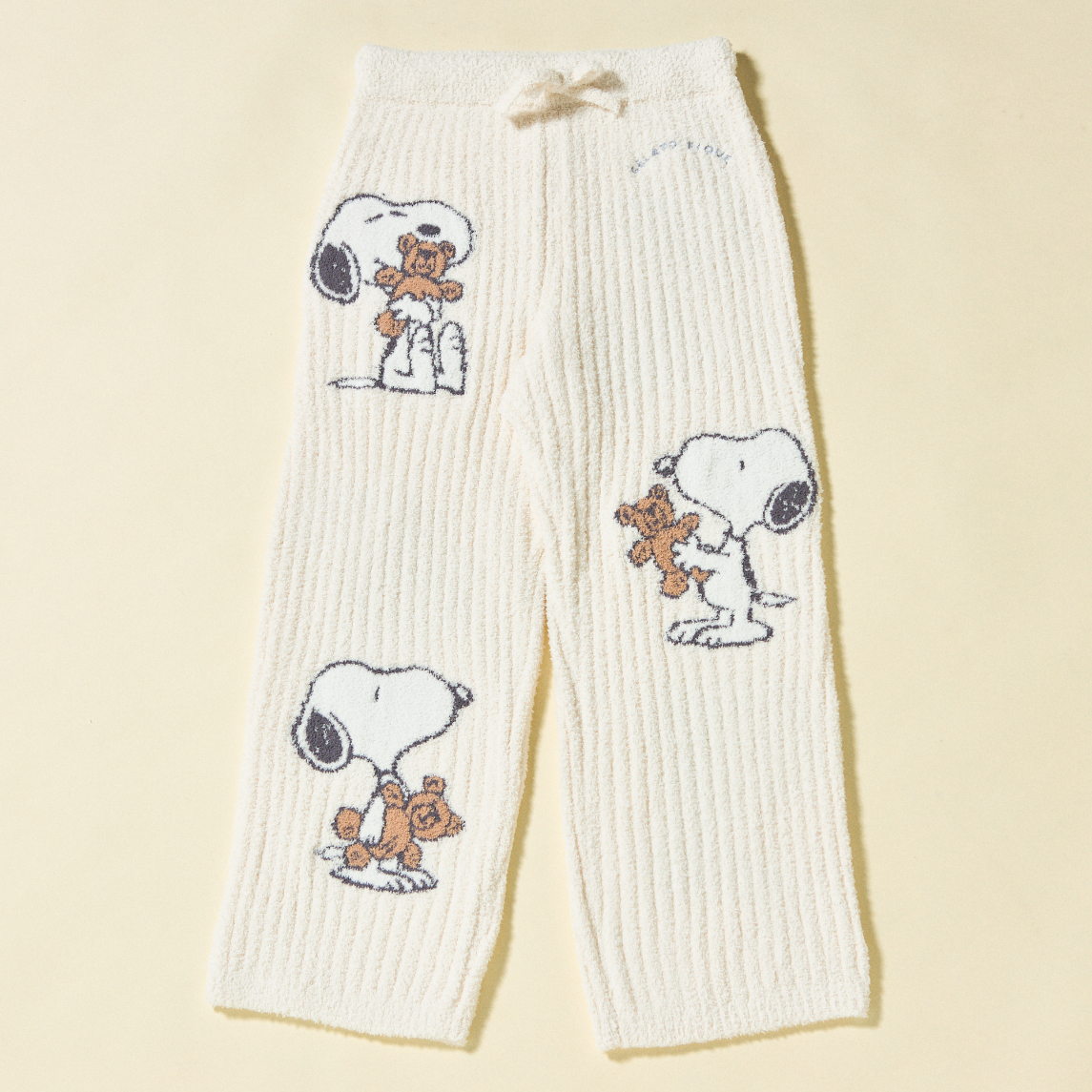 WOMEN】【PEANUTS】SNOOPY×BEAR JQDプルオーバー＆ロングパンツ