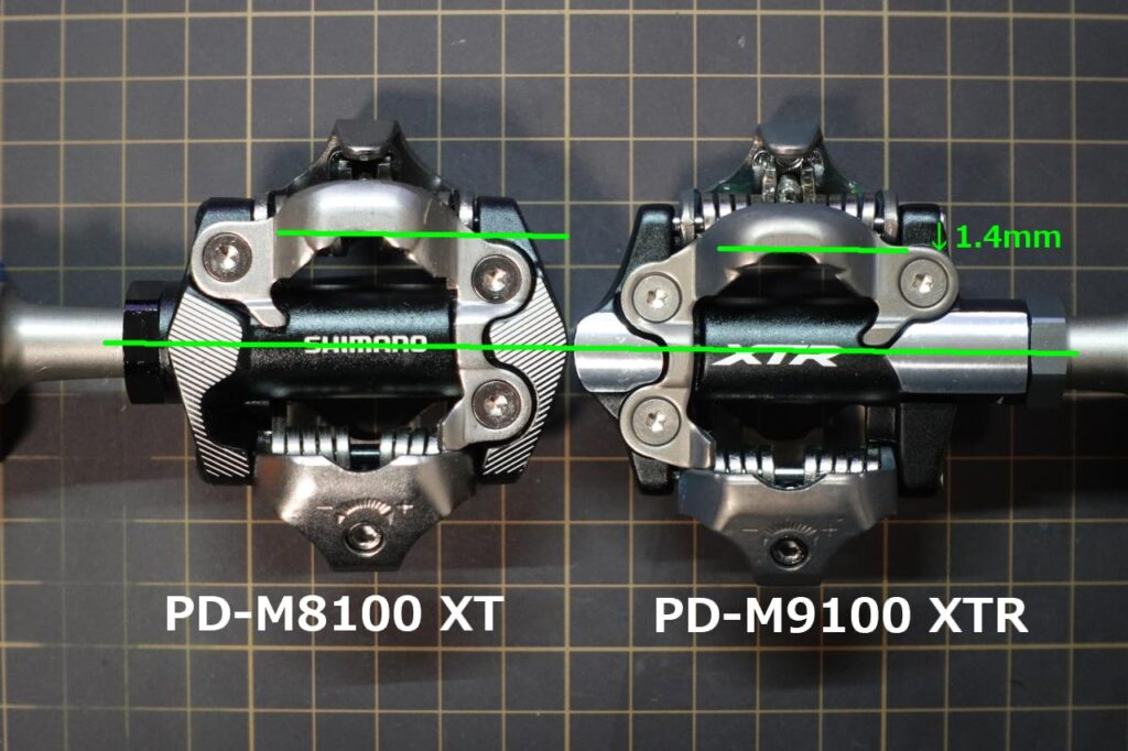 シマノXTRペダルの独自設計について ～下位グレードSPDペダルとの違い