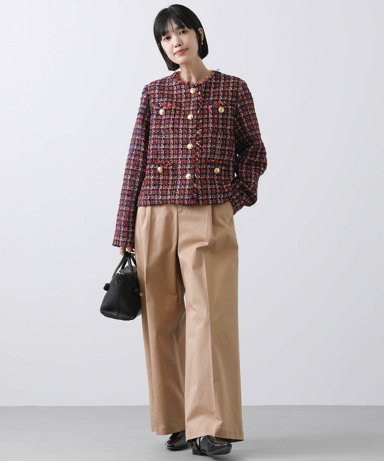 Gready Brilliant【2026年2月ファミリーセール対象】チェックツイード