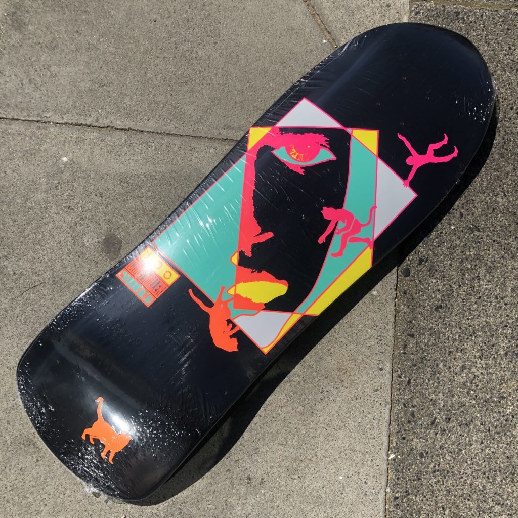 Welcome Chris Miller Faces Pro Skateboard Deck 10