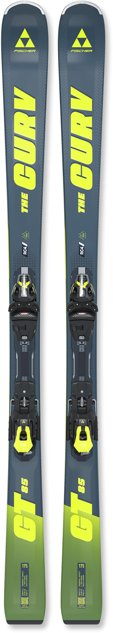 Fischer RC4 Worldcup SL Jr Skis 2024 jr plate (SKI ONLY) - Ski