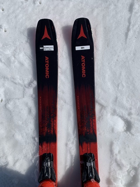 ATOMIC MAVERICK 95 Ti 180cm: スキー徒然草