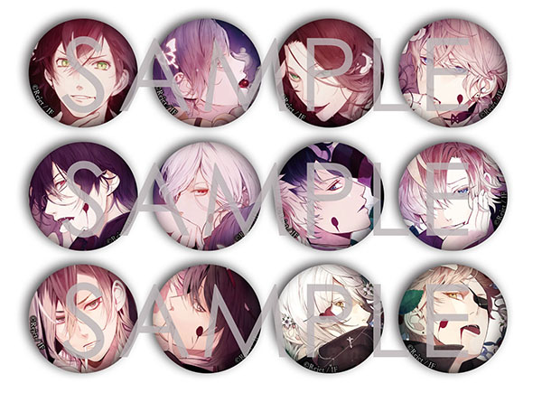 DIABOLIK LOVERS 缶バッジ2014 vol.3 | 乙女向け通販サイト「SKiT Dolce」