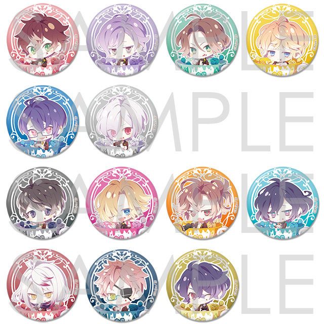 Rejet Collection AFTERNOON LOVERS缶バッジ | 乙女向け通販サイト