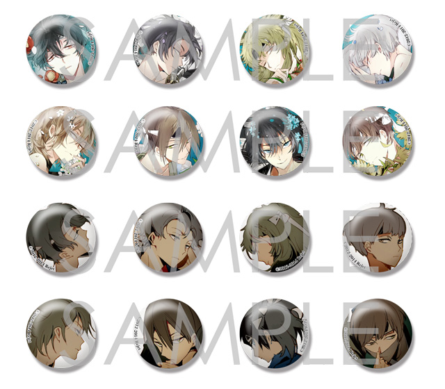 新撰組比翼録 勿忘草 缶バッジ2015 vol.1 | 乙女向け通販サイト「SKiT