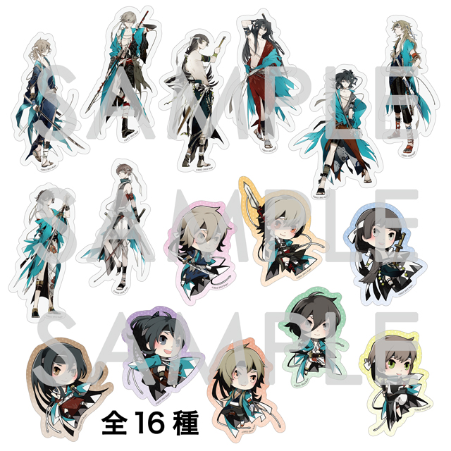 新撰組血魂録 勿忘草 トレーディング和紙ステッカー | 乙女向け通販