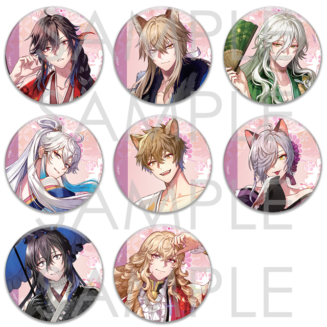 幽幻ロマンチカ 艶色宴楽 ビッグ缶バッジ | 乙女向け通販サイト「SKiT