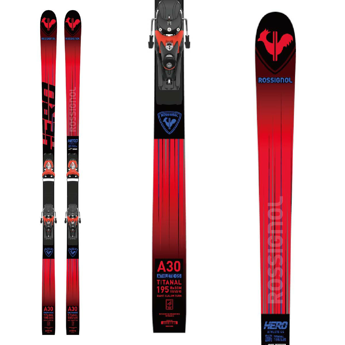 ROSSIGNOL スキー板 ロシニョール メンズ レディース ＜2024＞ HERO