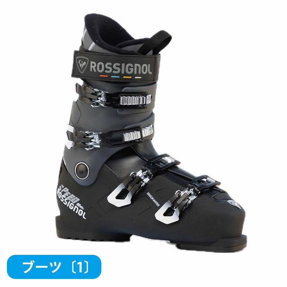 スキー板 スキーセット メンズ スキー4点セット 〔ステップアップ 中級