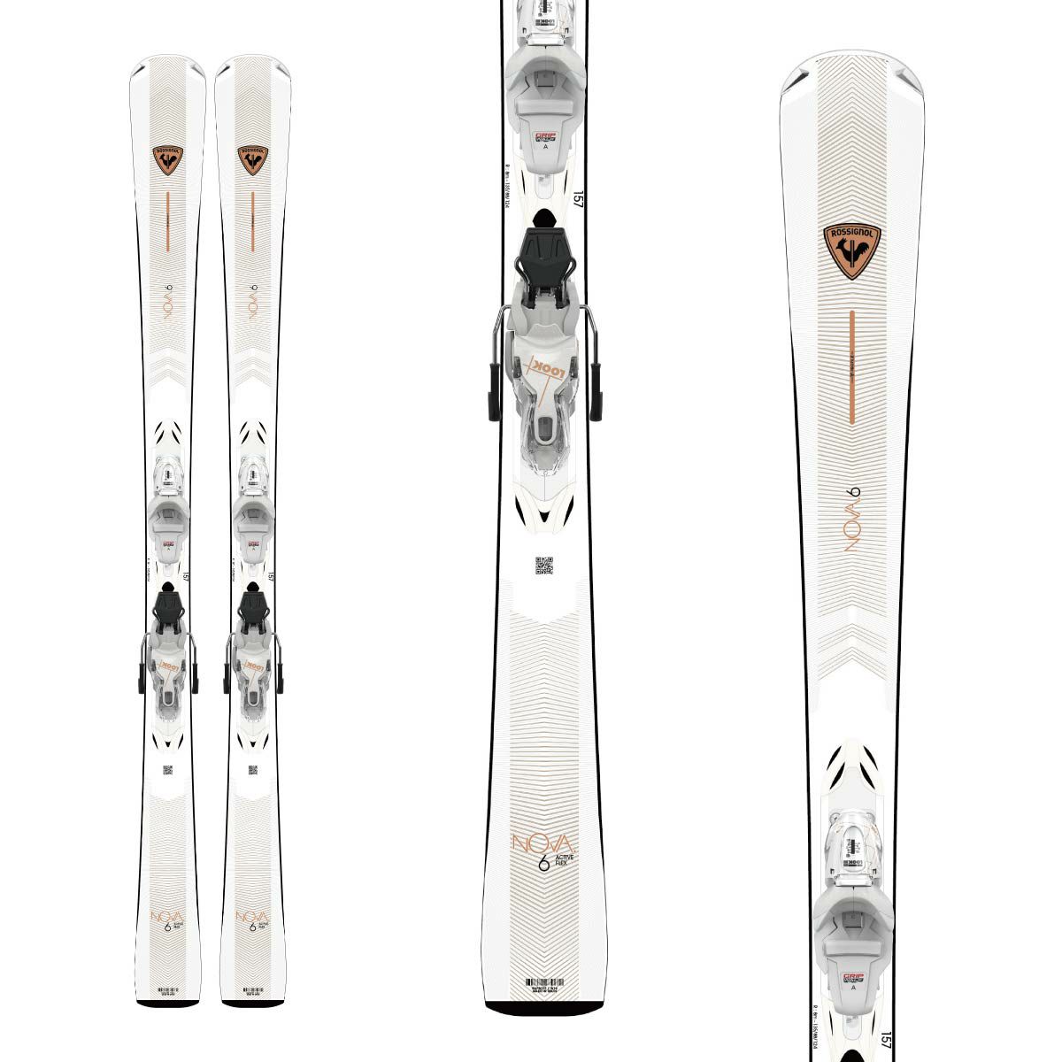 ROSSIGNOL ロシニョール スキー板 レディース 2025 NOVA 6 / RANPX01 +
