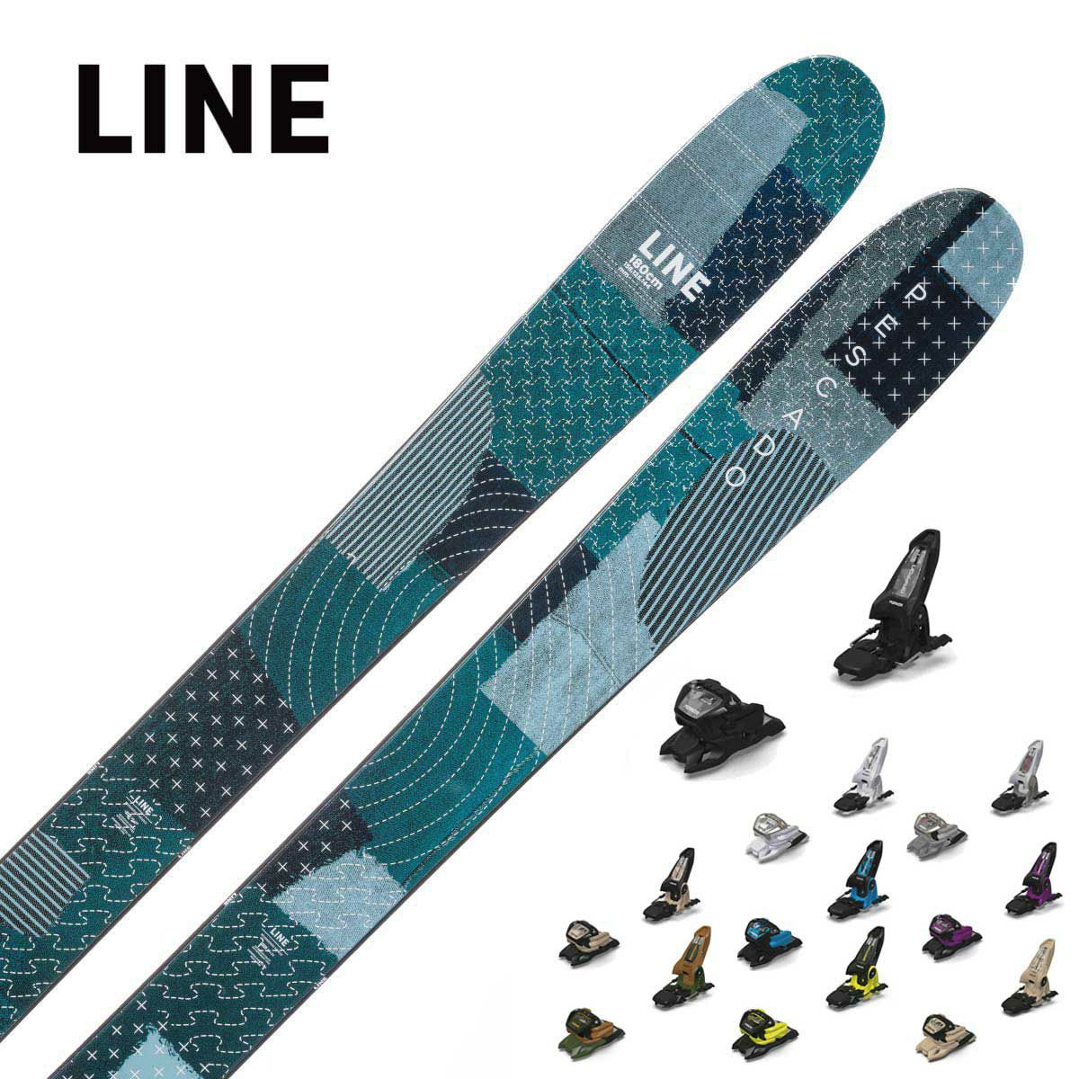 LINE ライン スキー板 メンズ レディース＜2025＞ PESCADO + GRIFFON