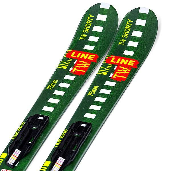 LINE スキー板 ジュニア 2026 WALLISCH SHORTY + マーカー FDT 調整式