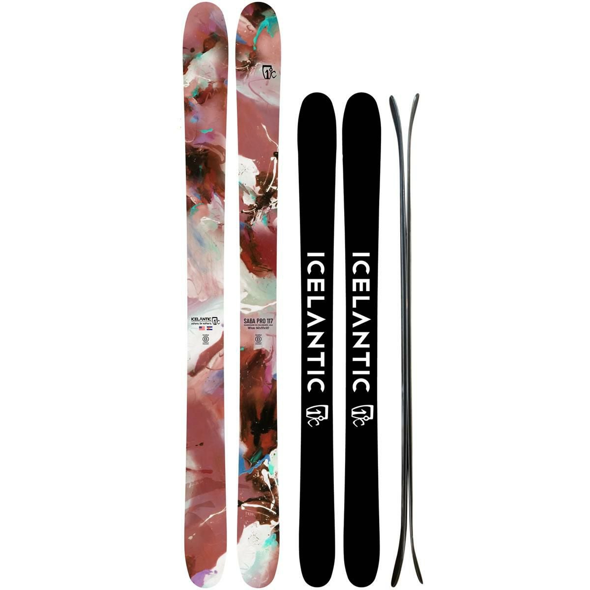 ICELANTIC アイスランティック スキー 2024 PIONEER X スキー板 単品