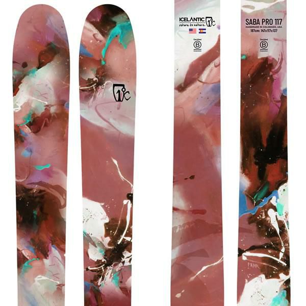 ICELANTIC アイスランティック スキー 2025 SABA PRO 117 スキー板