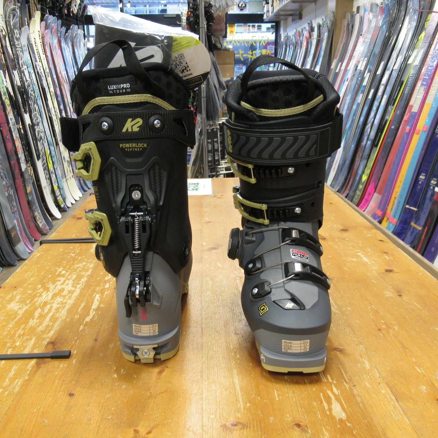 K2 Mindbender 115 23.5スキーブーツ 女性 バックカントリー K2