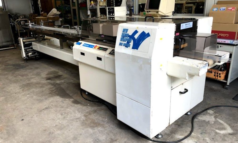 逆ピロー包装機(ボックスモーション) 川島製作所 KBF-7511F – 中古食品