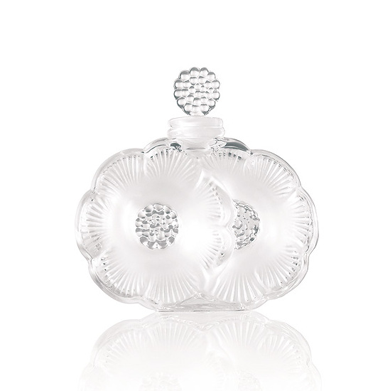 Lalique' Deux Fleurs Perfume Bottle - S & K Ltd.