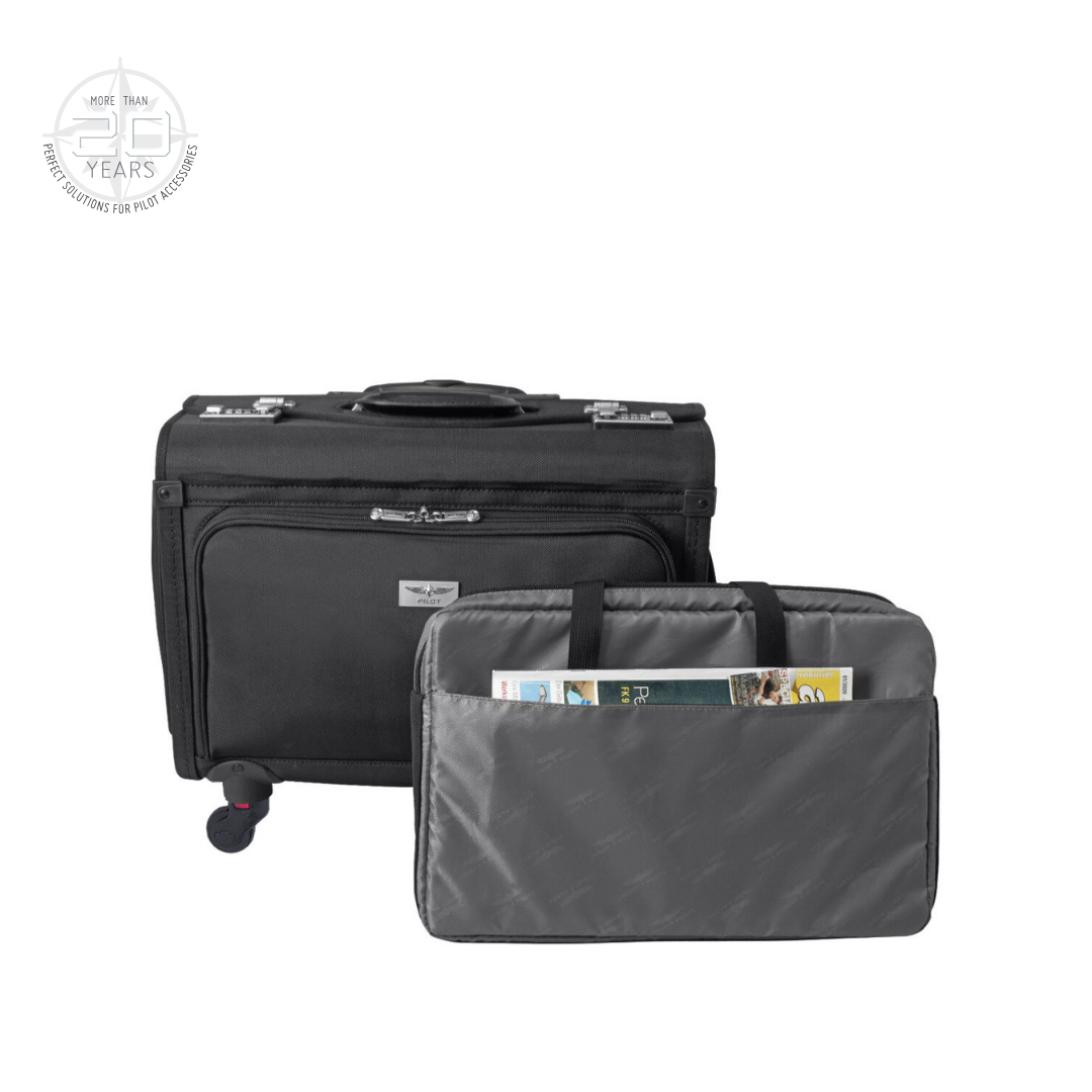 DESIGN 4 PILOTS Pilot Case AIRLINER Black フライトバック
