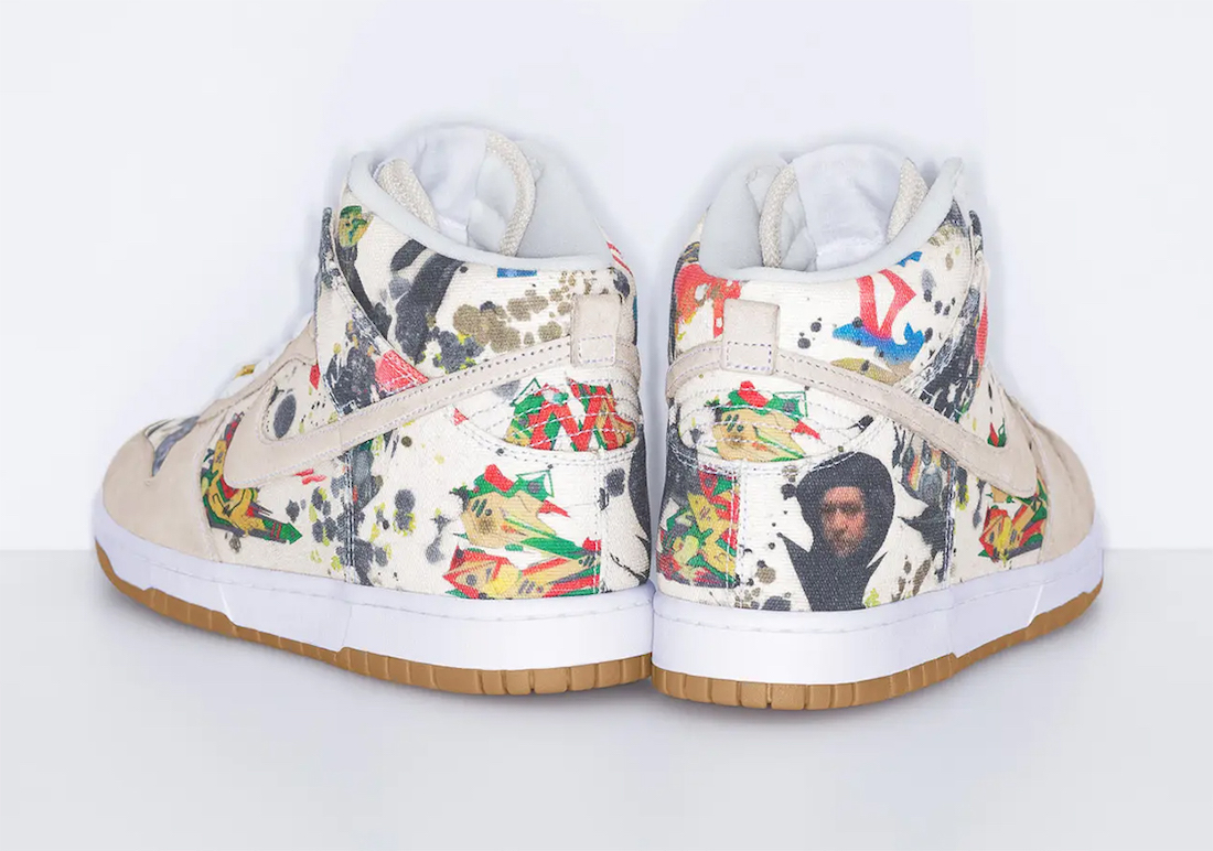 国内2023年9月2日発売Supreme x Nike SB Dunk High “Rammellzee
