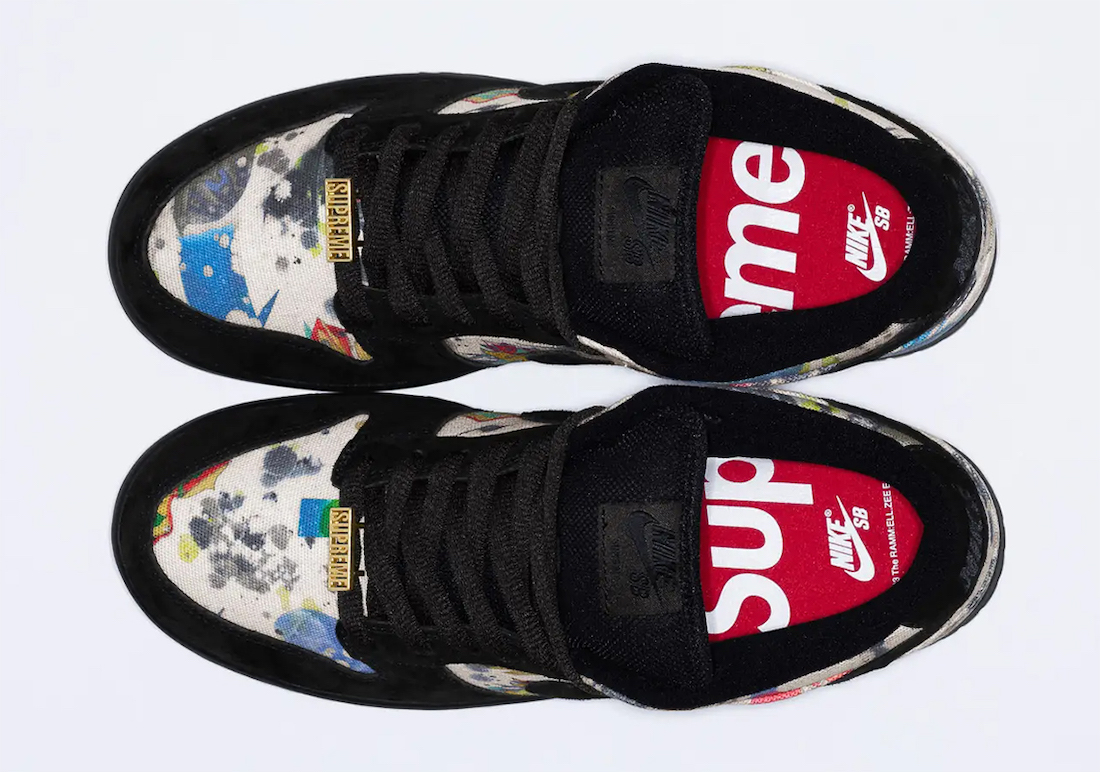 国内2023年9月2日発売Supreme x Nike SB Dunk Low “Rammellzee” | Shot