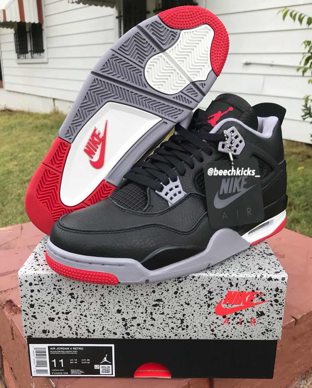 2024年2月17日発売Air Jordan 4 “Bred Reimagined” | Shot Clock