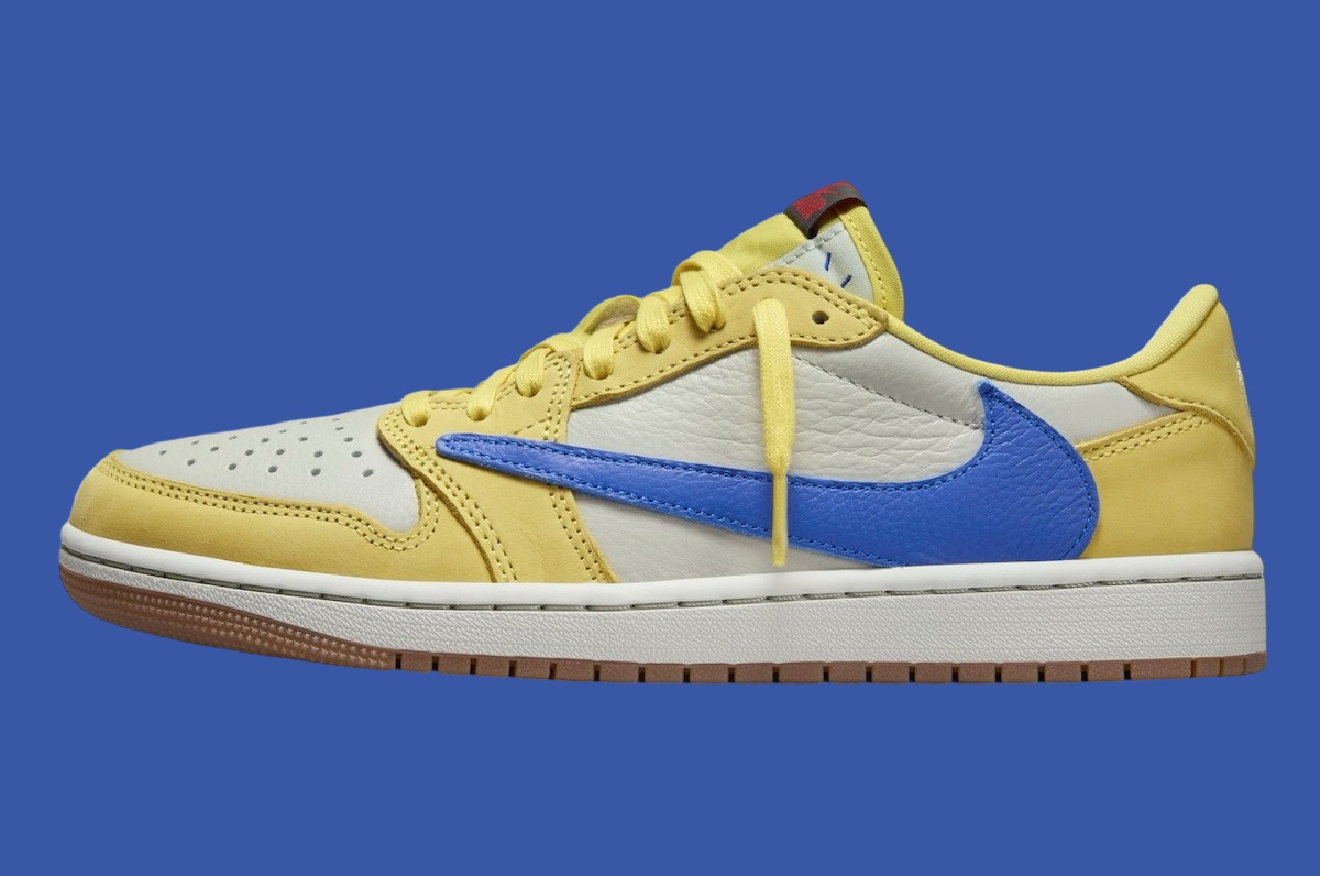 2024年5月17日発売Travis Scott x Air Jordan 1 Low OG “Canary