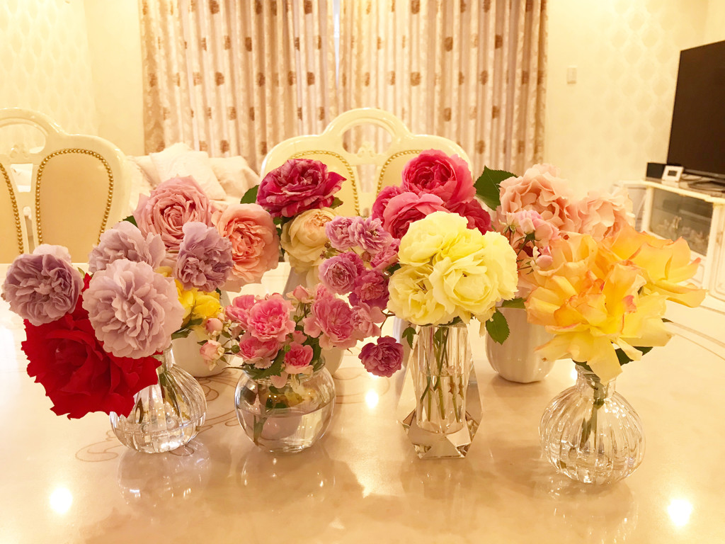 SUKALA】フラワープリントレギンス(XS・S・M・L・LLサイズ ダスティ