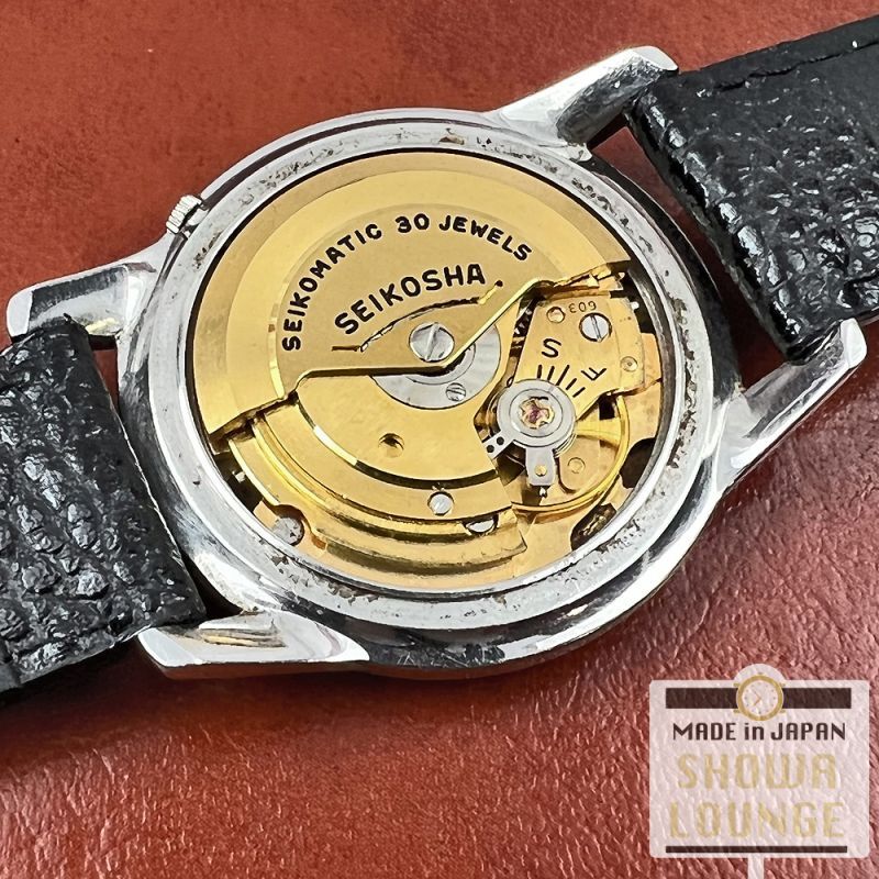 セイコー 初代セイコーマチック 30石 Cal.603 金機械 オートマチック