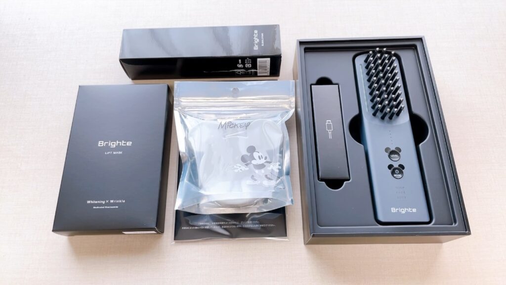 Brighte（ブライト）エレキブラシプラスのミッキー限定デザイン