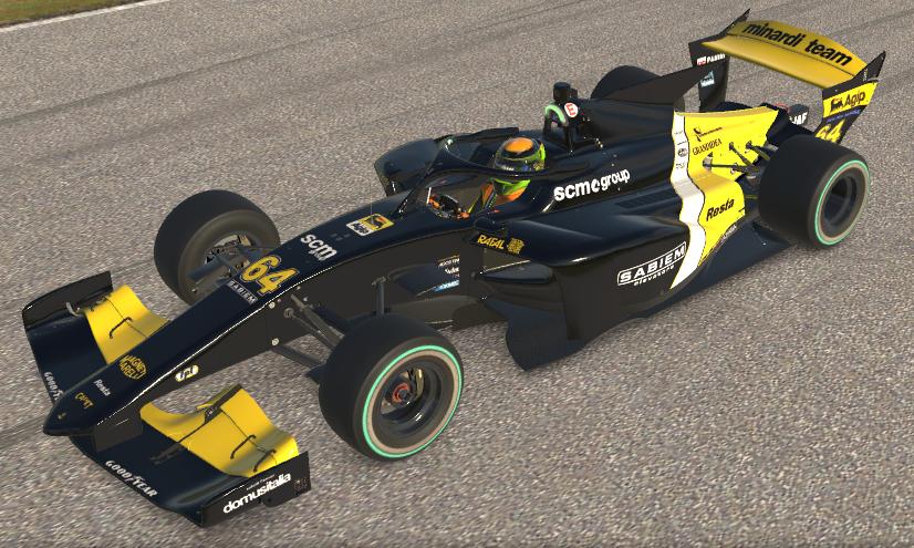 1991 Minardi M191 by Matthew Ponto - Trading Paints